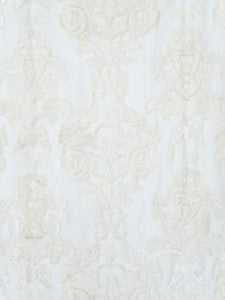 Old World Weavers Fabric Palazzo Ricci Sheer Ivory HC77830008