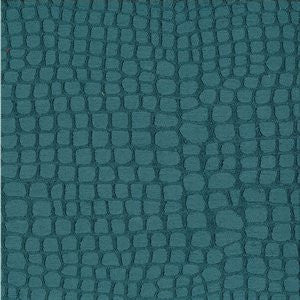 Hector Teal by Norbar Designer Fabric 100% POLYESTER CHINA V-13.75" H-6.75" 54" - Swanky Fabrics -