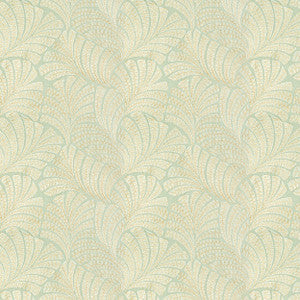 Stout Fabric Hedges 1 Seafoam