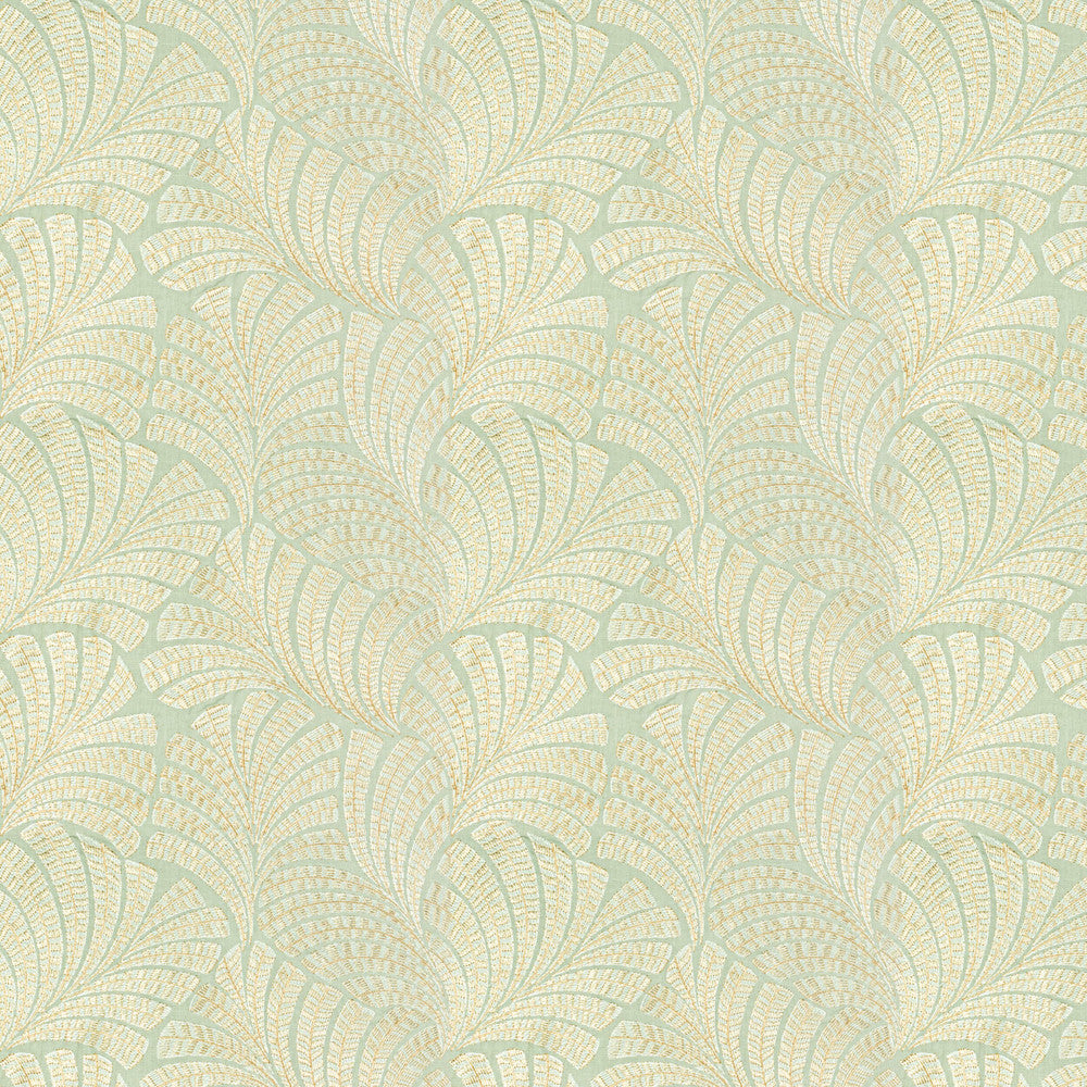 Hedges 1 Seafoam by Stout Fabric Stout Fabric Hedges 1 SeafoamFabric COMFORTABLE LIVING ALOE/FERN INDIA </p><p>Repeat: H: 17.000, V: 15.750 51 in - Fabric Carolina -