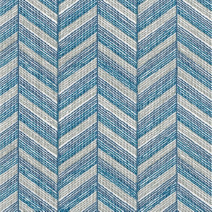 Norbar Fabric Heidi White Blue