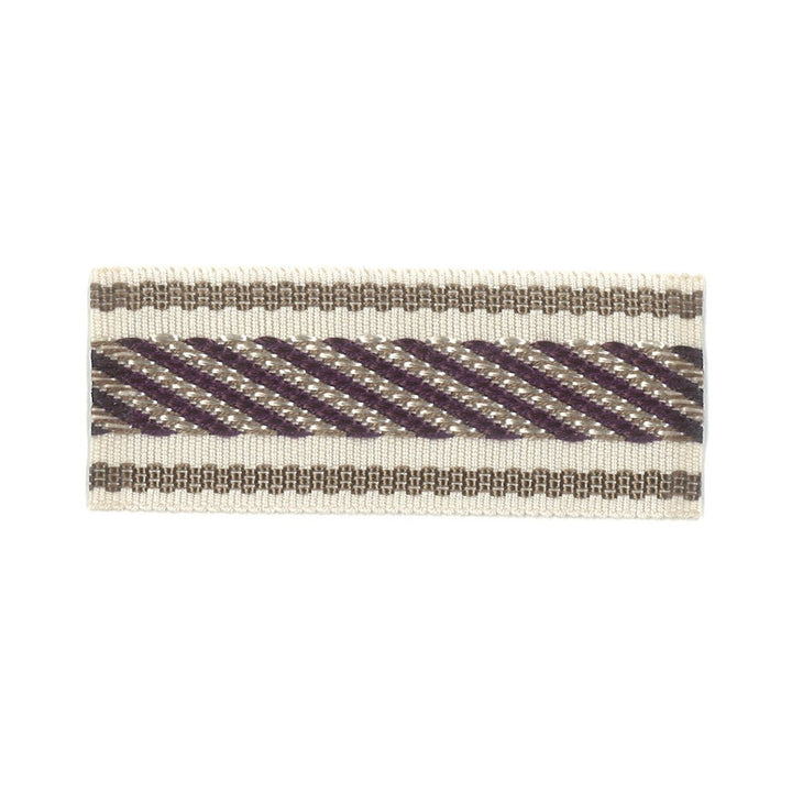 Helper 4 Plum by Stout Designer Trim NEW WORLD TRIM VOLUME II 100%SVI CHINA Horizontal: 0.375 and Vertical: 0 1.5 in - Swanky Fabrics -