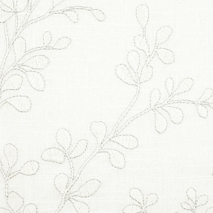 Hepburn 1 Ice by Stout Designer Fabric COLOR MY WINDOW NEUTRAL/MICA 55%LIN 45%POL CHINA FLAME RETARDANT-U.F.A.C. CLASS 1 Horizontal: 23.000 and Vertical: 12.500 52 in - Swanky Fabrics -