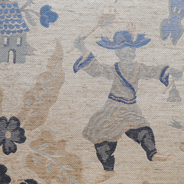 Heron 63J6831 by JF Crypton Designer Fabric Color Concepts Crypton Home Indigo 63% Rayon, 27% Polyester, 10% Flax United States 51000 Horizontal: 28 and Vertical: 28.5 57 - Swanky Fabrics -
