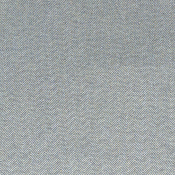 Herringbone 4 Azure by Stout Designer Fabric RAINBOW LIBRARY BREEZE/AEGEAN 100%POL TURKEY Horizontal: 0.125 and Vertical: 0.125 55 in - Swanky Fabrics -