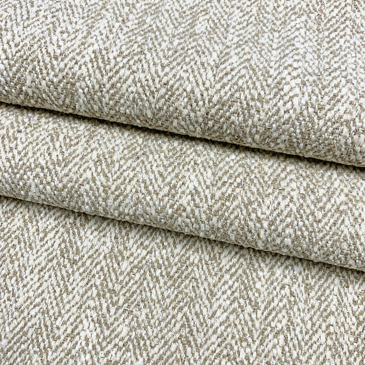 Herring Oat by Magnolia Designer Fabric - 100% Poly China 50,000+ Horizontal: 0.5 and Vertical: 0 54" - Swanky Fabrics -