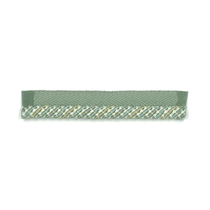 Hickory 1 Mist by Stout Designer Trim New World Trim Volume Ii 56% Cotton 22% Spun Viscose 15% Polyester 6% Metallic 1% Nylon CHINA Horizontal: 0.75 and Vertical: 0 0.25 in - Swanky Fabrics -