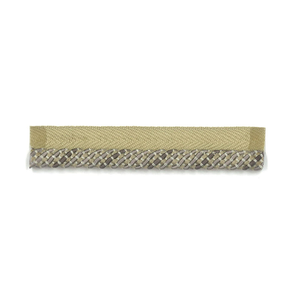 Hickory 2 Dusk by Stout Designer Trim NEW WORLD TRIM VOLUME II 56%COT 22%SVI 15%POL 6%MTL 1%NYL CHINA Horizontal: 0.75 and Vertical: 0 0.25 in - Swanky Fabrics -