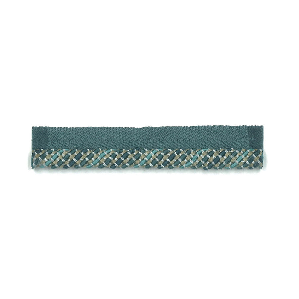 Hickory 6 Shoreline by Stout Designer Trim New World Trim Volume Ii 56% Cotton 22% Spun Viscose 15% Polyester 6% Metallic 1% Nylon CHINA Horizontal: 0.75 and Vertical: 0 0.25 in - Swanky Fabrics -