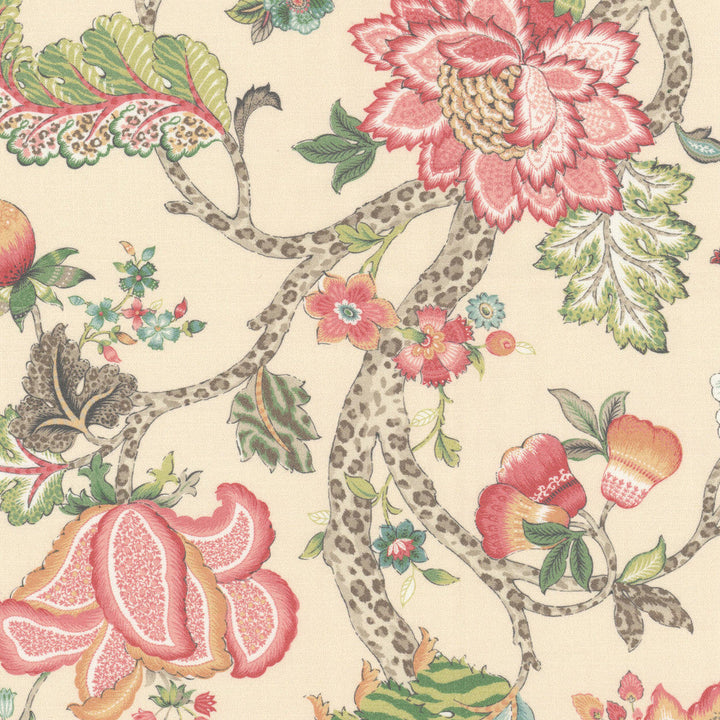 Hidden 3 Sorbet by Stout Designer Fabric RAINBOW LIBRARY GINGER/POPPY 100%COT SPAIN Horizontal: 27.000 and Vertical: 36.000 54 in - Swanky Fabrics -