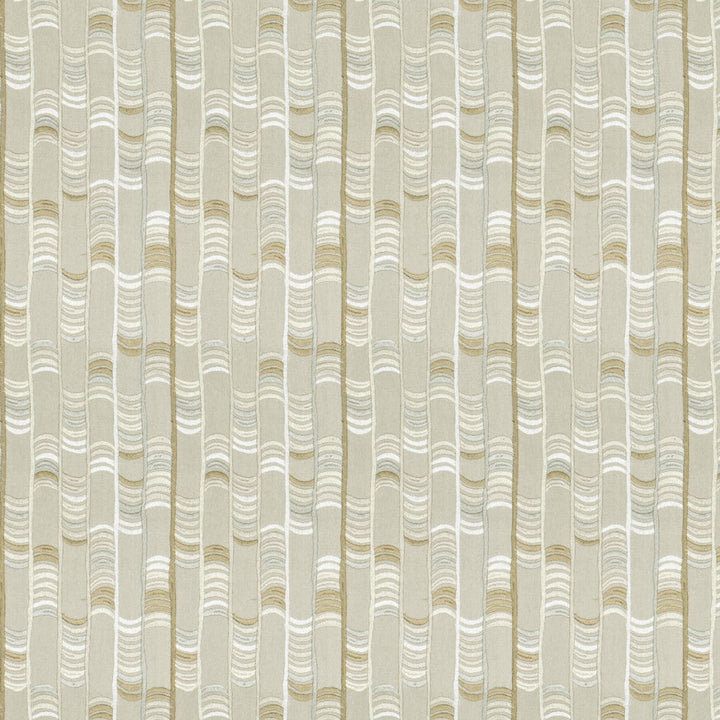 Hitherto 2 Natural by Stout Designer Fabric RAINBOW LIBRARY TOAST/DRIFTWOOD 100%COT %BEMB INDIA </p><p>Repeat: 6.375 51.87 in - Swanky Fabrics -