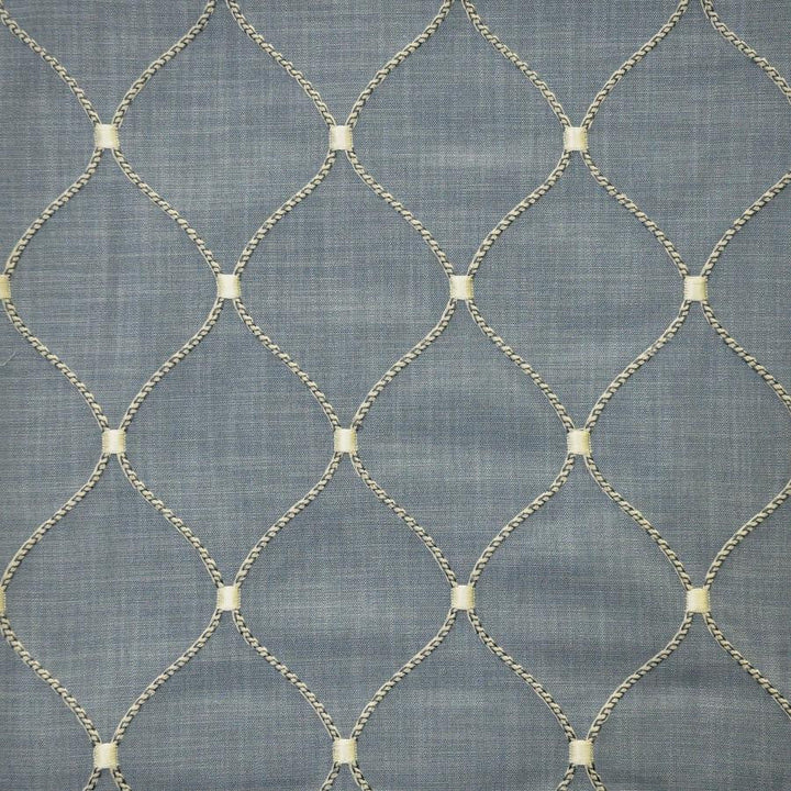 Havering # 104 Denim by Maxwell Designer Fabric Color Theory-Vol.Vii Neptune BASE: 100% POLYESTER
65% VISCOSE EMB: 35% COTTON INDIA V-6.30" H-4.48" 53" - Swanky Fabrics -