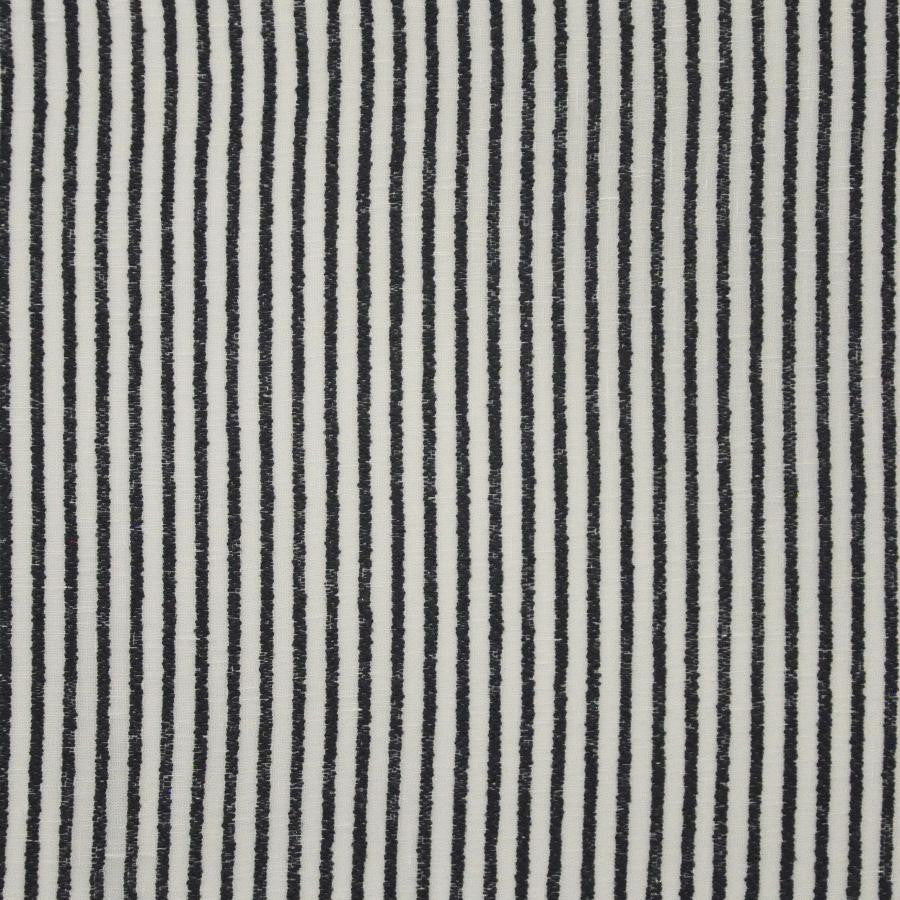 Hakata # 515 Storm by Maxwell Designer Fabric Sheer Craft 100% RECYCLE POLYESTER TURKEY H-0.4" 118" - Swanky Fabrics -