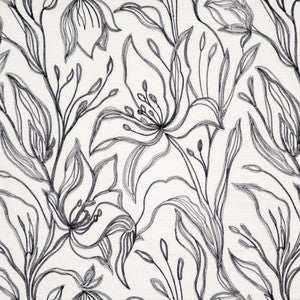 Maxwell Fabric Honfleur # 433 Noir