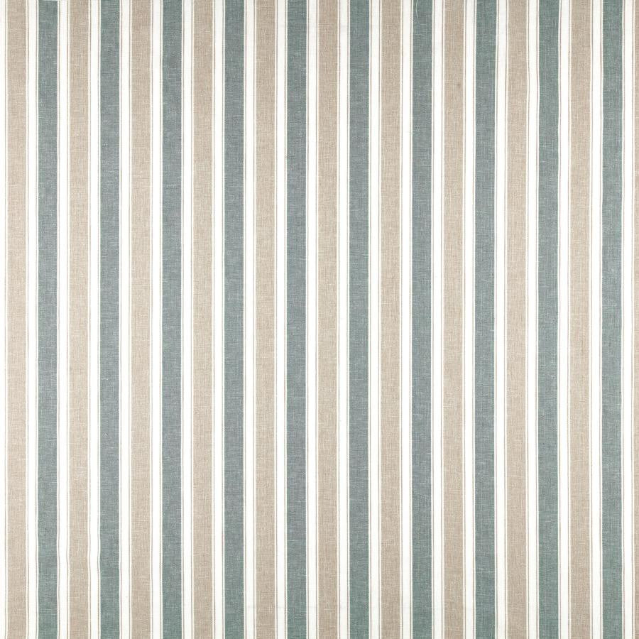 Hensley # 608 Seafoam by Maxwell Designer Fabric Stripes & Checks Iii 52% COTTON
48% POLYESTER INDIA H-3.5" 54" - Swanky Fabrics -