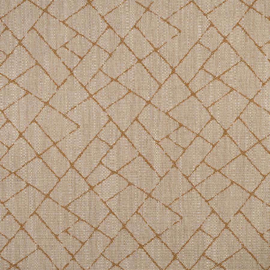 Hewes # 817 Tawny by Maxwell Designer Fabric Performance Wovens-Vol. Viii Honeycomb 100% POLYESTER USA V-8.5" H-9.9" 57.8" - Swanky Fabrics -