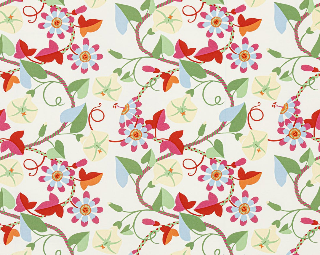 Morning Glory Primary HN166580001 by Hinson Designer Fabric