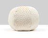 Petal Velvet Pillow 12 Dia - Ivory HNRADK273320001 by Scalamandre Designer Pillow