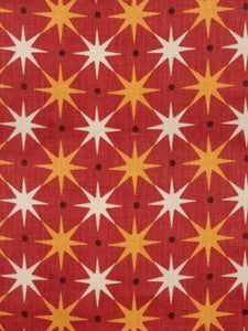 Hinson Fabric Star Power Red HN420230003