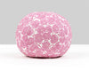 May Pillow 12 Dia - Azalea HNRADK166560004 by Scalamandre Designer Pillow