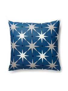Scalamandre Pillow Star Power   22 X 22 - Navy HNSTARPILL0004