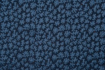 Joanna Blue HN420110006 by Hinson Designer Fabric HINSON LIBRARY 37% LINEN 36% COTTON 15% VISCOSE, 6% SILK 6% WOOL ITALY HEAVY DUTY Horizontal: 11" and Vertical: 7" 55 - Swanky Fabrics -