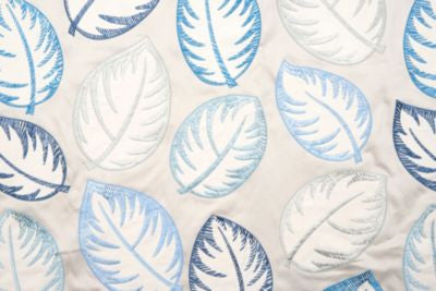 Palmer Blue HN420190006 by Hinson Designer Fabric HINSON LIBRARY 75% COTTON 25% VISCOSE INDIA LIGHT DUTY Horizontal: 31" and Vertical: 27.5" 55 - Swanky Fabrics -