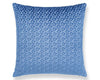 Petal Velvet Pillow 22 X 22 - Royal Blue HNSDDK273320007 by Scalamandre Designer Pillow