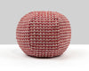 Heatherton Pillow 12 Dia - Rouge HNRADK273330009 by Scalamandre Designer Pillow
