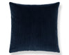 Highlight Pillow 22 X 22 - Blue HNSDDK420040010 by Scalamandre Designer Pillow