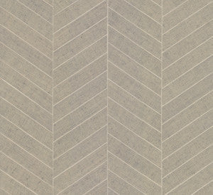 Ronald Redding Wallpaper Atelier Herringbone Off White