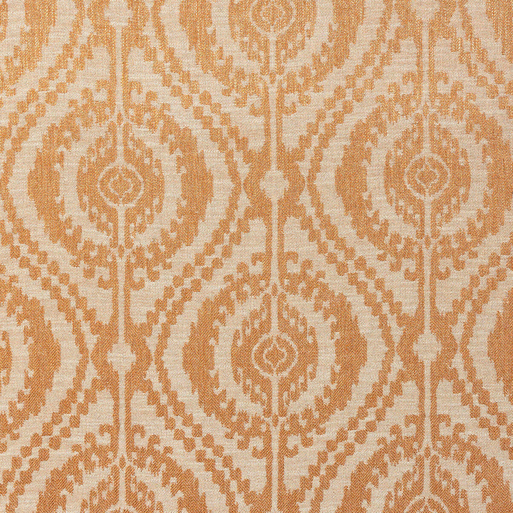 Hogarth 1 Orange by Marcus William Designer Fabric 64%POL 25%SVI 11%LIN INDIA MARTINDALE WEAR TEST (25 000 CIRCULAR RUBS) Horizontal: 13.75 and Vertical: 14.875 55 in - Swanky Fabrics -