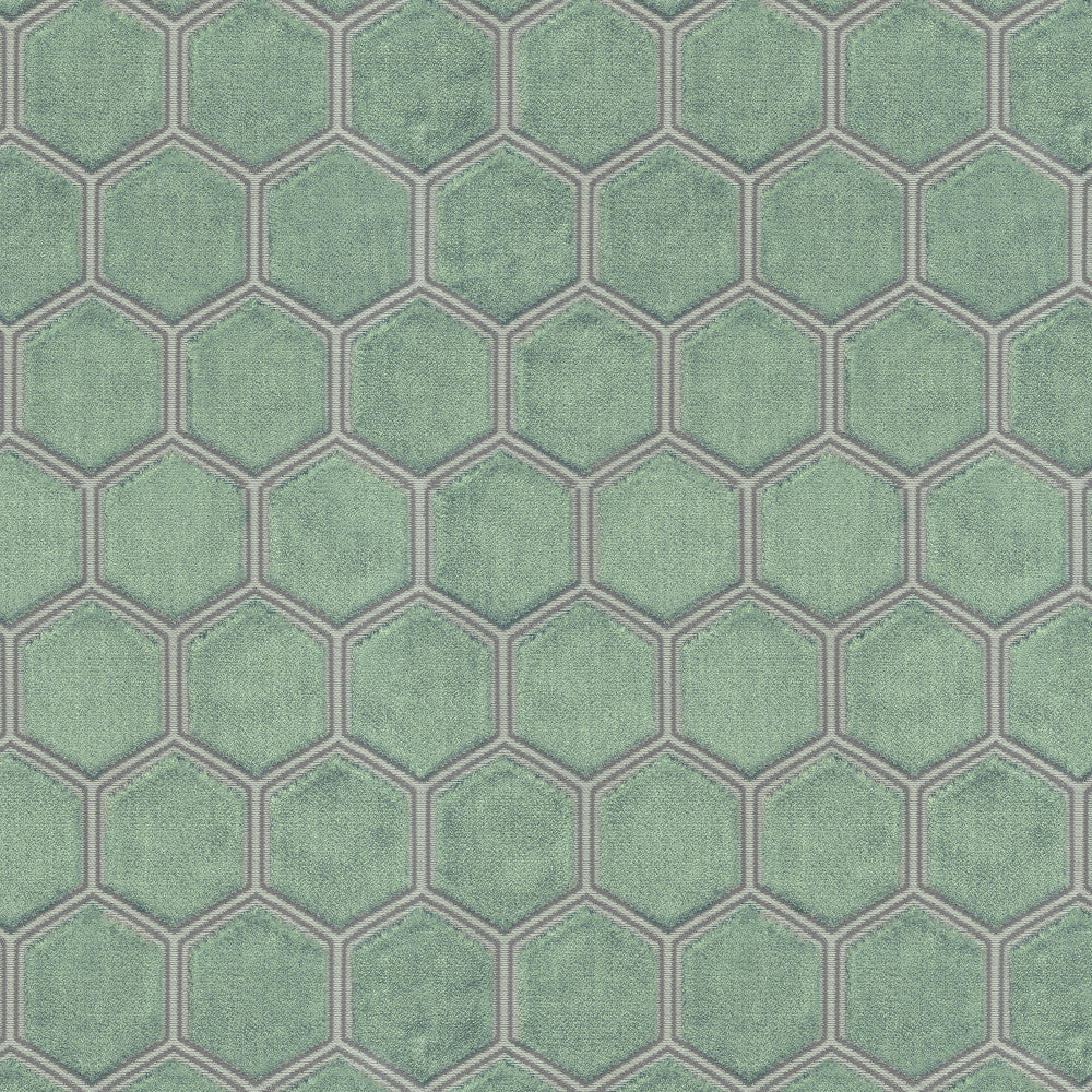 Honeycomb 64J8591 by JF Designer Fabric Midnight Waters 55% Polyester, 45% Viscose India 30000 Horizontal: 2.25 and Vertical: 4.25 54 - Swanky Fabrics -