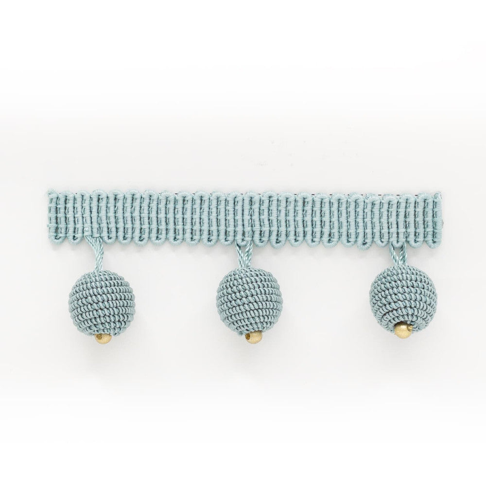 Hopat Beaded Fringe 1 Aqua by Stout Trim Stout Trim Hopat Beaded Fringe 1 AquaTrim SMALL WONDERS TRIM 51%SVI 49%POL CHINA </p><p>Repeat: H: 1.375, V: 0.000 1.63 in - Fabric Carolina -