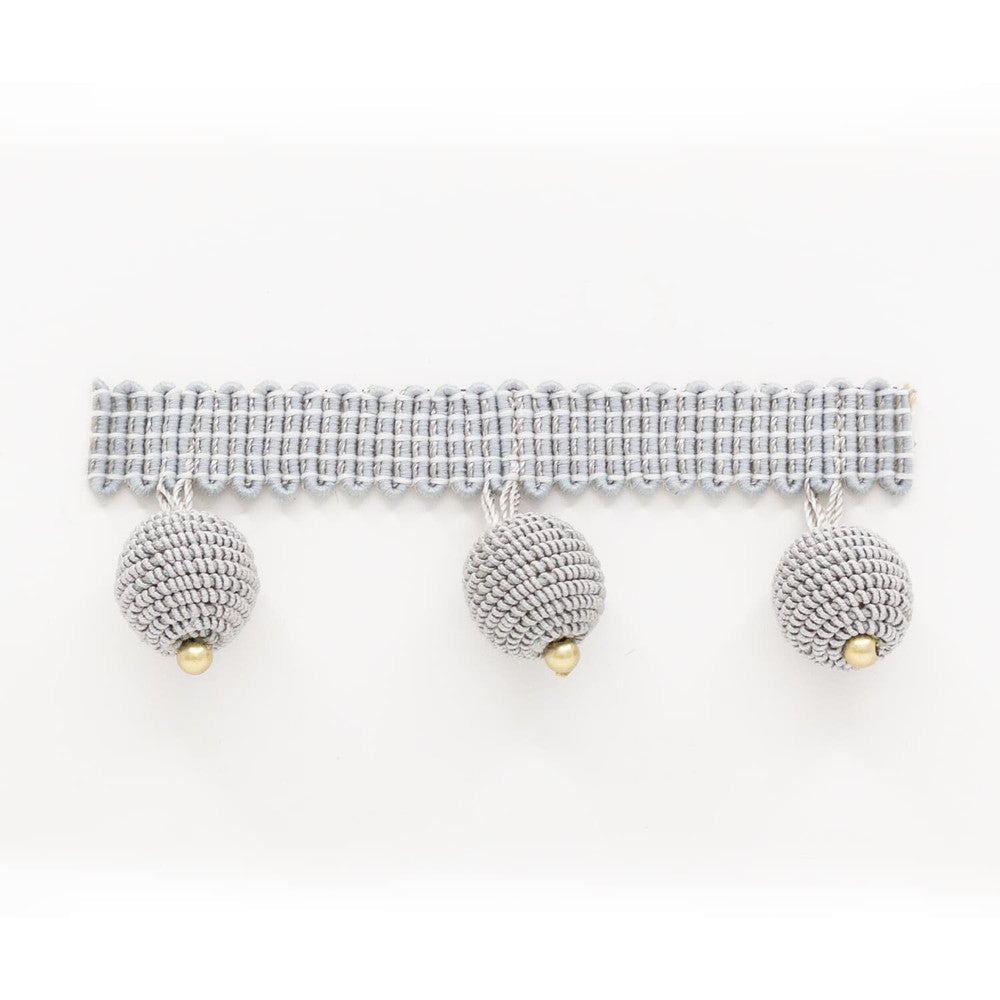 Hopat Beaded Fringe 6 Platinum by Stout Trim Stout Trim Hopat Beaded Fringe 6 PlatinumTrim SMALL WONDERS TRIM 51%SVI 49%POL CHINA </p><p>Repeat: H: 1.375, V: 0.000 1.63 in - Fabric Carolina -