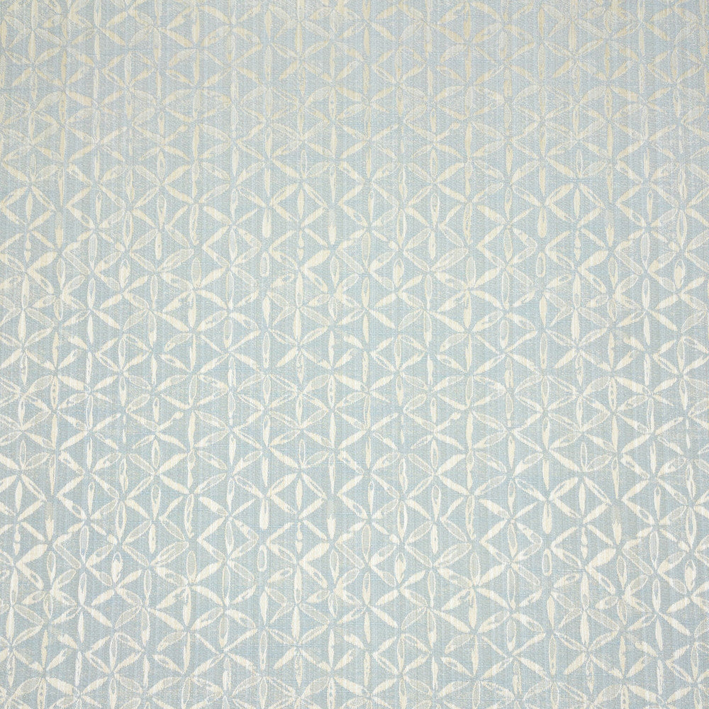 Hopscotch 1 Marine by Stout Designer Fabric COLOR MY WINDOW AQUA/HARBOR 52%POL 48%COT INDIA Horizontal: 7.000 and Vertical: 7.250 54 in - Swanky Fabrics -