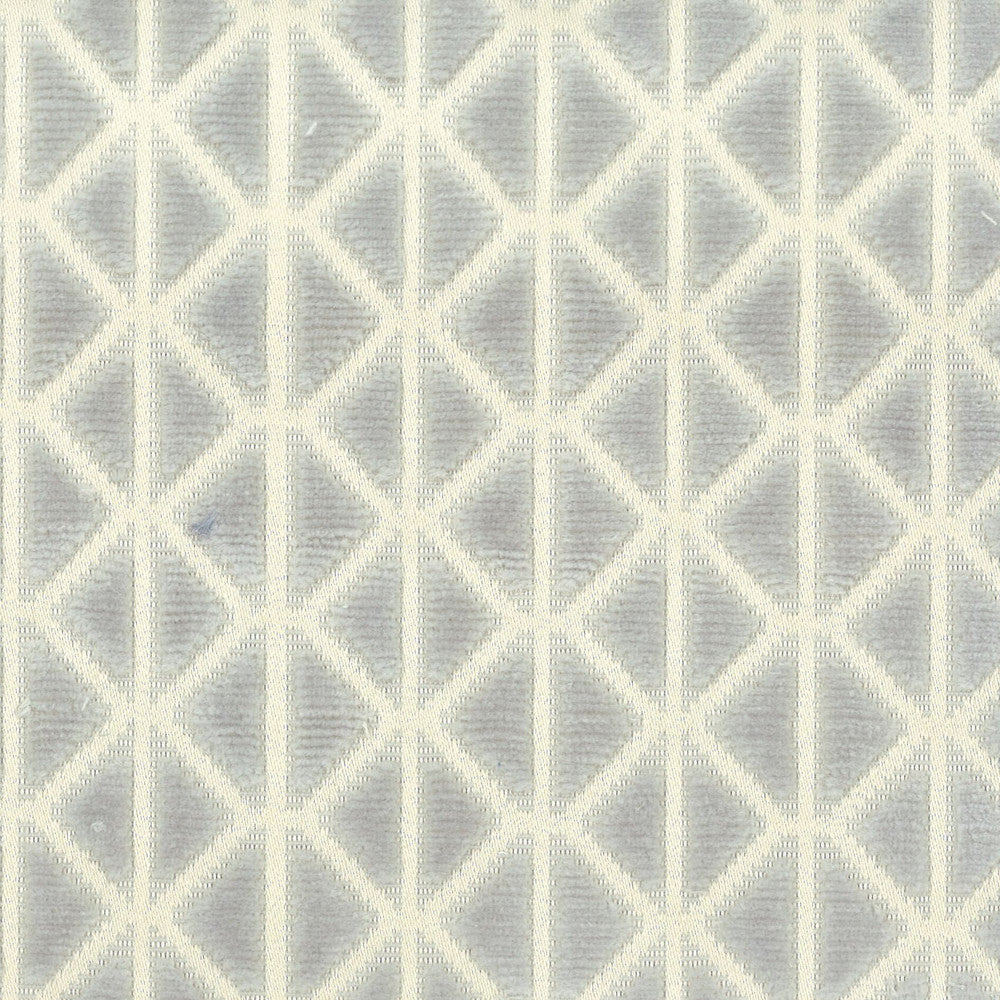 Houston 1 Glacier by Stout Designer Fabric COMFORTABLE LIVING GLACIER/LAGOON 100%COT INDIA Horizontal: 13.75 and Vertical: 9.375 55 in - Swanky Fabrics -