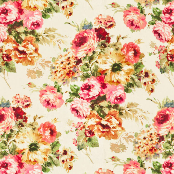 Hover 1 Raspberry by Stout Designer Fabric RAINBOW LIBRARY BLOSOM/CRANBERRY 100%LIN SOUTH KOREA CATB 117-2013 WYZENBEEK 15 000 DOUBLE RUB WEAR TEST (HEAVY DUTY) Horizontal: 27 and Vertical: 25.25 55 in - Swanky Fabrics -
