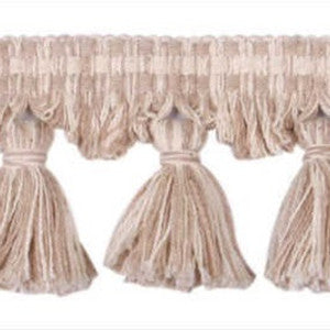 Europatex Trim HT 1577 Tassel Fringe Col. Natural/Linen