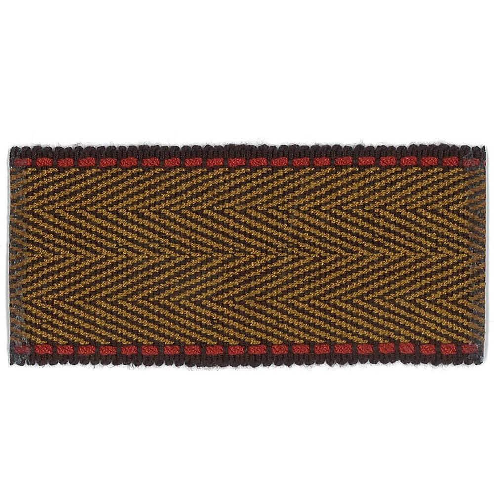 Hudson 4 Bronze by Stout Designer Trim ACCENTS TAPES & BORDERS 100%SVI CHINA Horizontal: 0.000 and Vertical: 0.000 1.75 in - Swanky Fabrics -