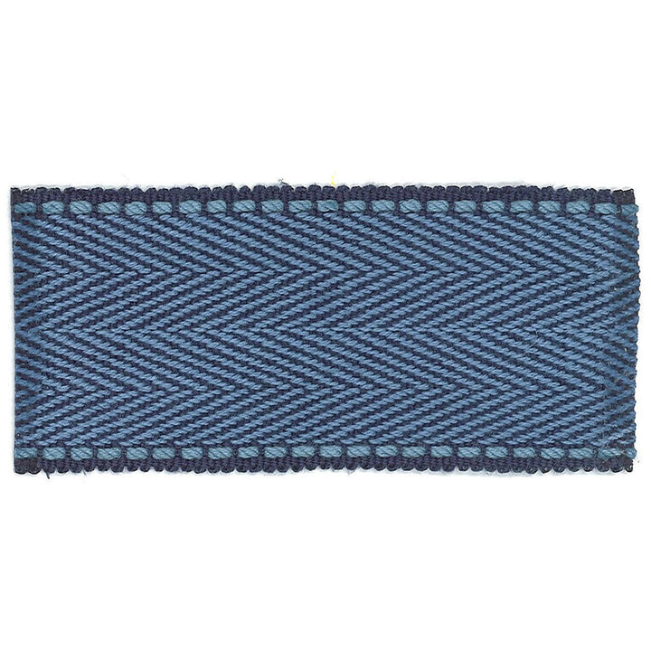 Hudson 8 Royal by Stout Designer Trim Accents Tapes & Borders 100% Spun Viscose CHINA Horizontal: 0 and Vertical: 0 1.75 in - Swanky Fabrics -
