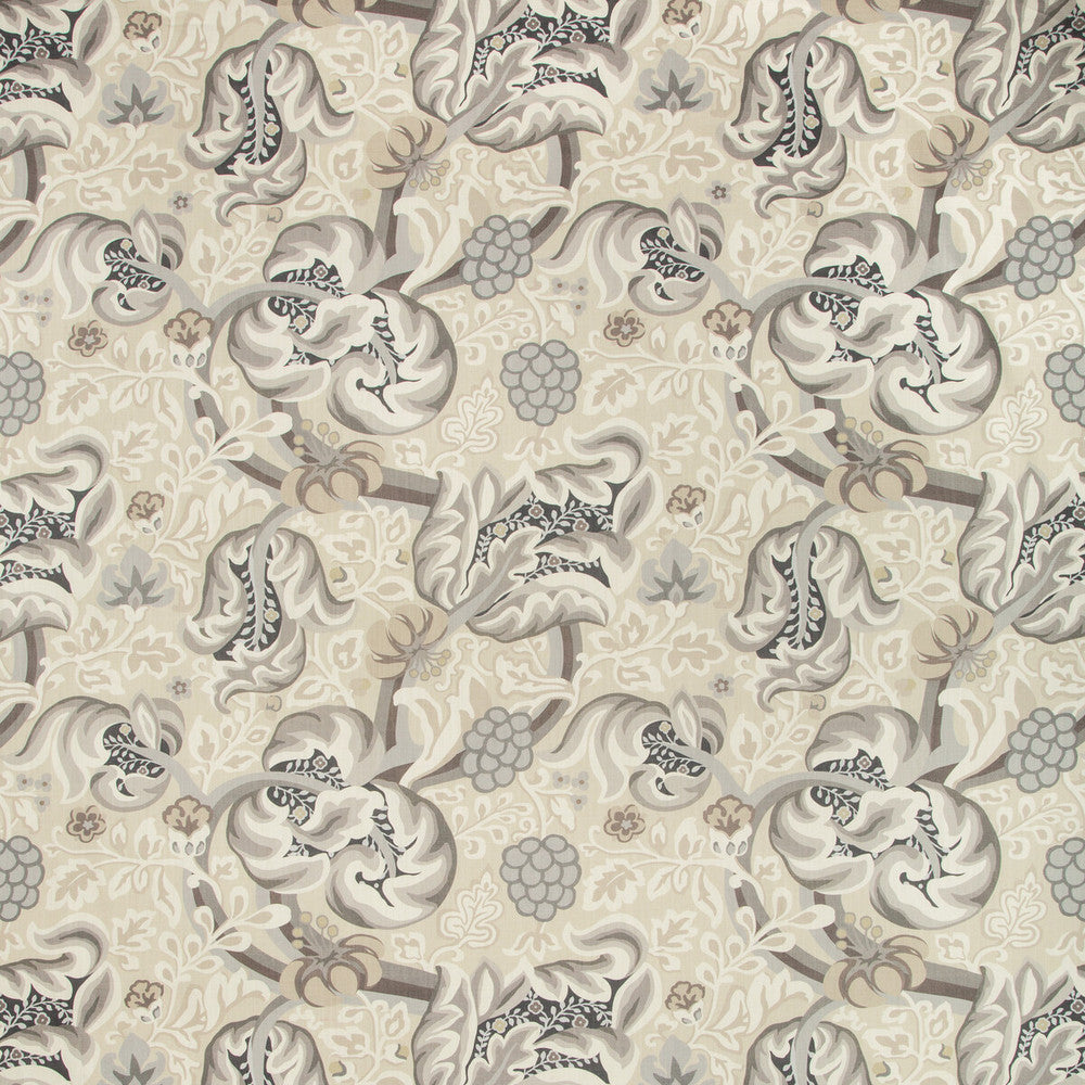 Hullabaloo Quarry by Kravet Basics Designer Fabric BERMUDA COTTON - 90%;LINEN - 10% Pakistan MEDIUM Horizontal: 27 and Vertical: 25.25 54 - Swanky Fabrics -