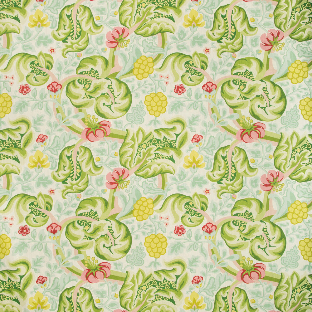 Hullabaloo Parrot by Kravet Basics Designer Fabric BERMUDA COTTON - 90%;LINEN - 10% Pakistan MEDIUM Horizontal: 27 and Vertical: 25.25 54 - Swanky Fabrics -