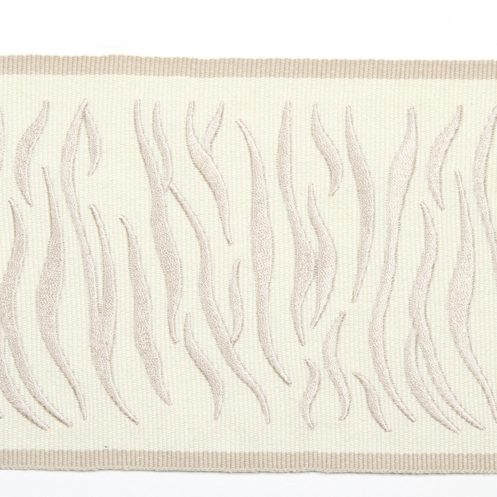 Hannah Bone by Europatex Designer Fabric Cheetah & Hannah 38% Rayon / 31% Fibranne / 31% Polyester 4.50 inches - Swanky Fabrics -