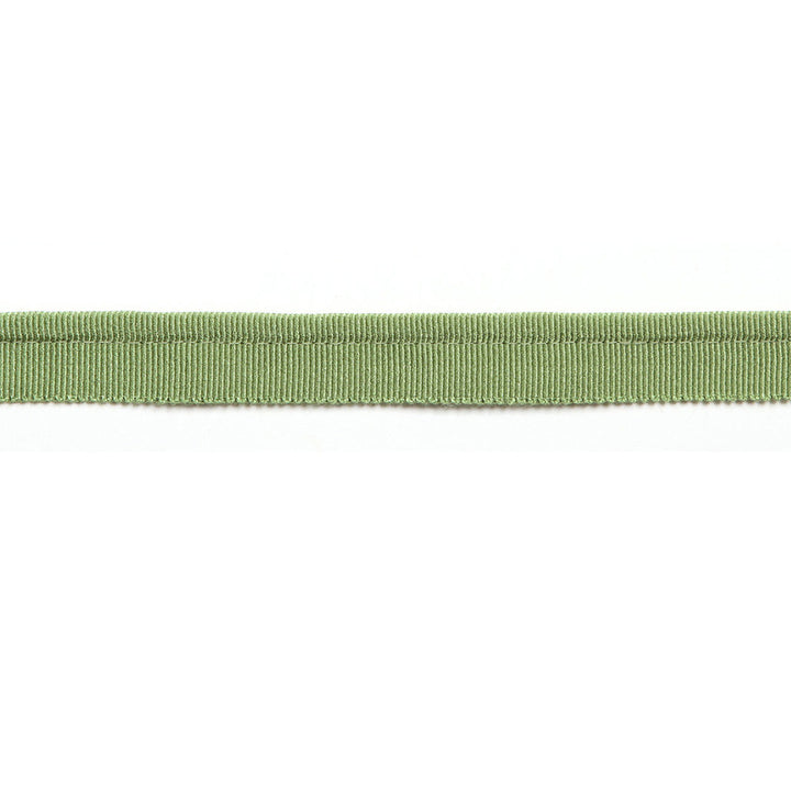 Hellenic Key Grosgrain Lip Cord Kiwi by Europatex Designer Fabric Hellenic 45% Rayon, 31% Cotton, 23% Fibranne, 1% Polyester 0.25 inches - Swanky Fabrics -