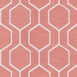 Europatex Fabric Socrates Hexagono Sorbet