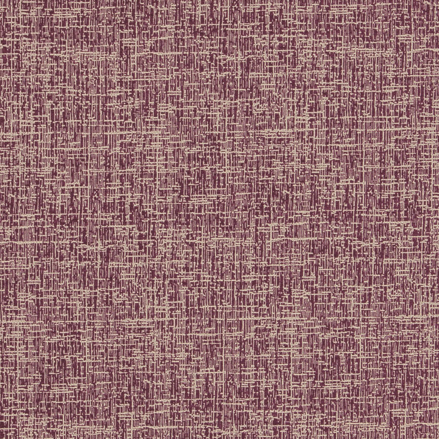 Hotel B Plum by Europatex Designer Fabric Hotel 85% Polyester, 15% Cotton China 50,000 Double Rubs Horizontal: 7 and Vertical: 13 56" - Swanky Fabrics -