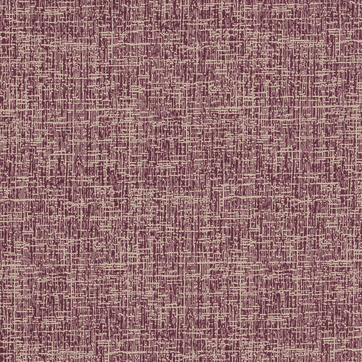 Hotel B Plum by Europatex Designer Fabric Hotel 85% Polyester, 15% Cotton China 50,000 Double Rubs Horizontal: 7 and Vertical: 13 56" - Swanky Fabrics -