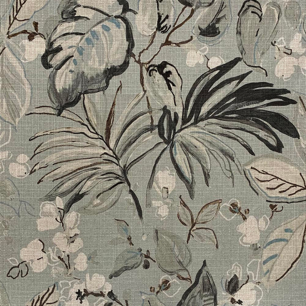 Ibur Lagoon by Magnolia Designer Fabric - 100% Poly China 40000 Horizontal: 55 and Vertical: 27 55" - Swanky Fabrics -