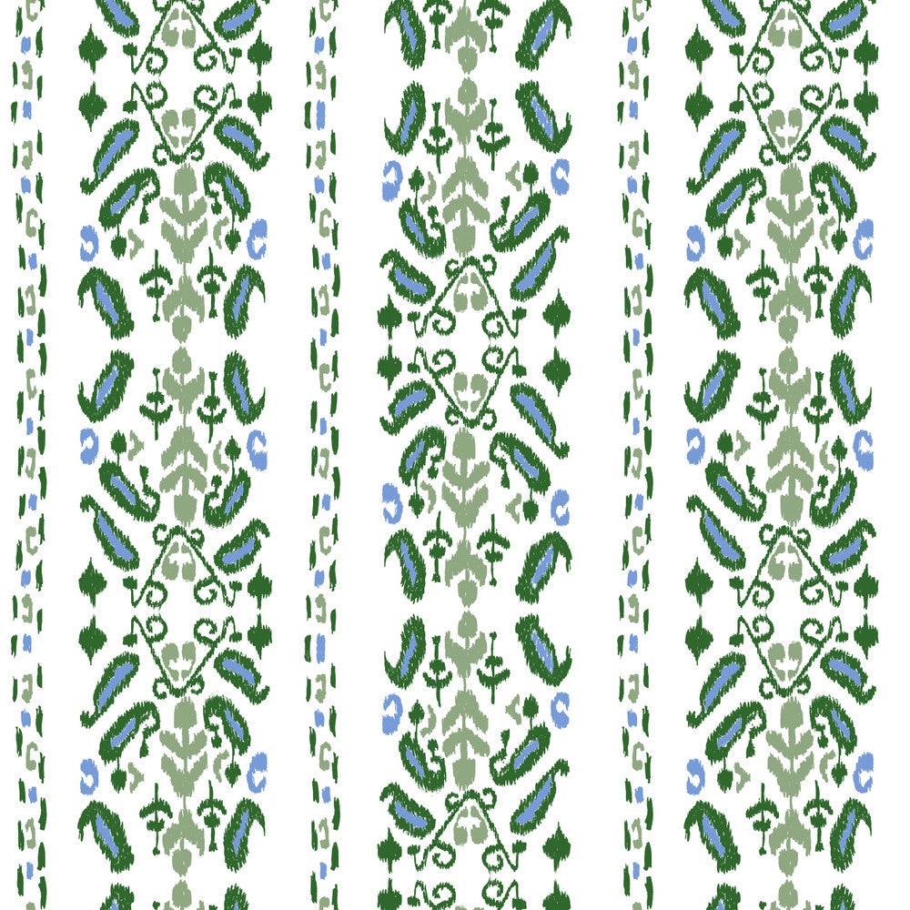 Ikat 2 Grass by Aoc Fabric Aoc Fabric Ikat 2 GrassFabric THE ART OF COLOR CAPRICORN UK </p><p>Repeat: H: 18.000, V: 15.875 55 in - Fabric Carolina -